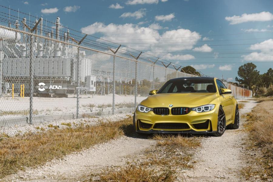  BMW M4 Coupe on ADV.1 Wheels (ADV05SMV2) 2015 года  (фото 5 из 9)